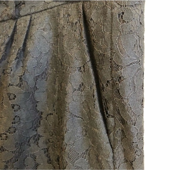 JOIE BLACK LACE  CROPPED LUCINDA PANTS - size 10. H - Picture 6 of 10